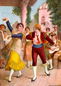 Danseurs espagnols - Tancredi Scarpelli