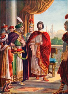 Le Roi de Perse, après la bataille de Tigric, demandant la paix avec l