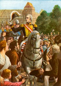 Le retour de Vittorio Emmanuel I à Turin - Tancredi Scarpelli