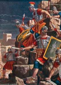 La prise de Jérusalem par les Romains sous la direction de Titus - Tancredi Scarpelli