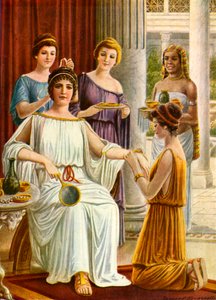 Toilette de femme dans la Rome antique - Tancredi Scarpelli