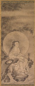 Guanyin en robe blanche - Tani Buncho