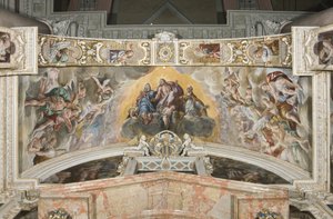 Christ en gloire avec Saint Gaudentius et dans l