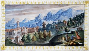 Vue de Bagnaia - Tarquinio Ligustri