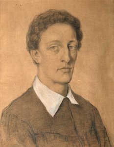 Portrait du poète Alexandre Blok, 1880-1921, 1906 - Tatyana Nikolaevna Gippius