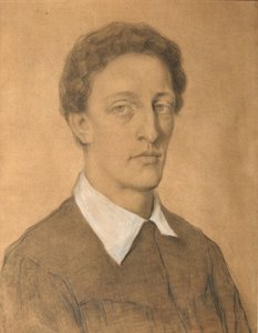 Portrait du poète Alexandre Blok 1880-1921, 1906 - Tatyana Nikolaevna Gippius