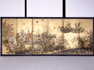 Fleurs et papillons - Tawaraya Sotatsu