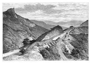 Le Bhor Ghat, près de Khandala, Inde, 1895