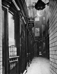 La taverne George and Vulture, Londres, 1926-1927 - Taylor