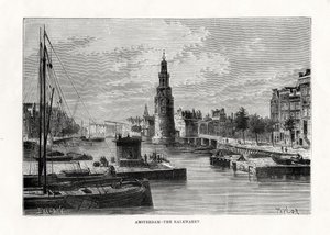 Le Kalkmarkt, Amsterdam, Hollande, 1879 - Taylor