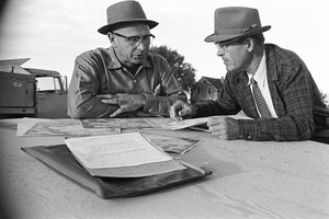 Agriculteur familial Ed Ker au ranch A.M. Ker, cultivateur d