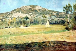 Août à Pietramala - Telemaco Signorini