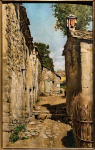 Bâtiment de ferme à Settignano, vers 1862 - Telemaco Signorini