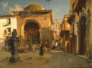 La Loggia Sedil Dominova à Sorrente - Teodoro Duclere