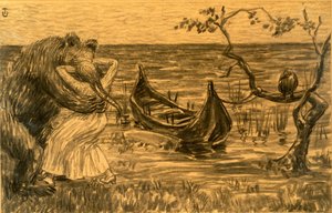 Ours et une fille - Teodors Ūders