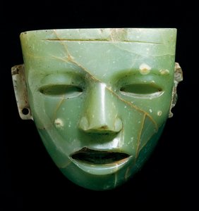 Masque de jade - Teotihuacan Teotihuacan