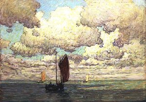 Nuages et bateaux