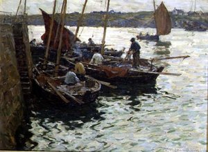 Pêcheurs au quai - Terrick Williams