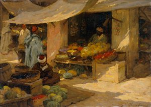 Marché aux fruits, Tanger