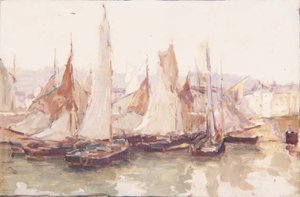 Dans le port, Honfleur - Terrick Williams