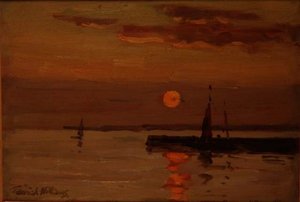 Coucher de soleil, Concarneau, Bretagne - Terrick Williams