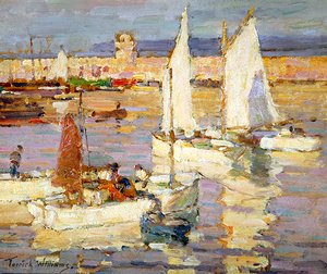 Le port, Mevagissey, Cornouailles - Terrick Williams