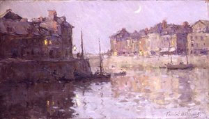 Crépuscule, St. Valery en Caux, Normandie - Terrick Williams