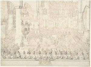 Mariage de Charles Christian de Nassau-Weilburg avec la princesse Caroline, 1760 - Tethart Philip Christian Haag
