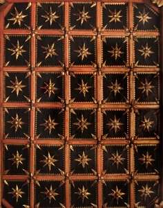 Plafond au Wat Phumin - Thai School