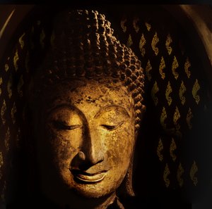 Tête de Bouddha, période Sukhothai - Thai School