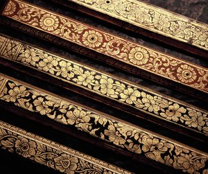 Couvertures de livres manuscrits à motifs Lai Kaam