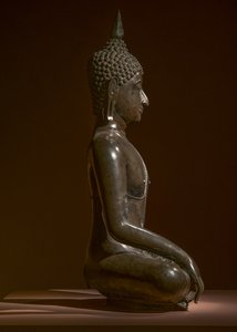 Maravijaya Bouddha. Thaïlande. Seconde moitié du 15e siècle. Sculpture - Thai School