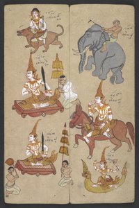 Animaux du Zodiaque, de Phrommachat - Thai School