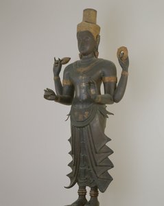 Statue de Vishnu (bronze)