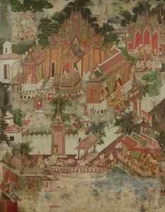 Vessantara Jataka, Wat Suwannaram, Thonburi, 1831 - Thai School