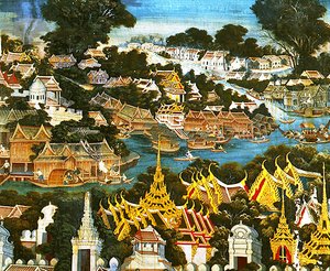 Vue de Bangkok - Thai School
