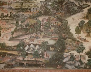 Wirharn Sasada, Vie à la campagne, Wat Bowonniwet Vihara - Thai School