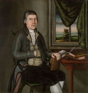 Dr. Hezekiah Beardsley (1748) - The Beardsley Limner