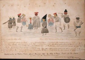 Croquis de la vie des Gurkhas à Dehra Dun, vers 1821 - The Hon. Frederick Shore