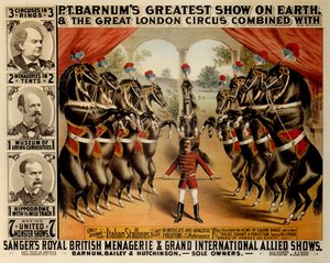 Le Plus Grand Spectacle de Barnum sur Terre, 1882