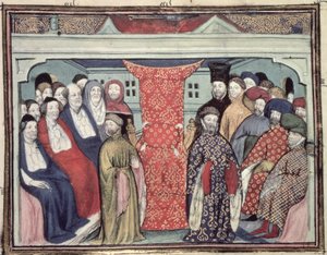 Le Parlement à Westminster dépose Richard II et proclame le duc de Lancastre roi Henri IV - The Virgil Master