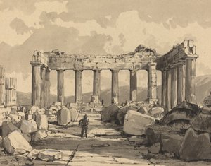 Parthénon, Intérieur - Themistocles von Eckenbrecher