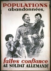 Affiche française, du début de l
