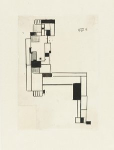 Femme nue assise, la main sur la tête