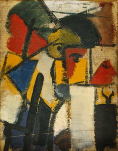 Tête, 1914 - Theo van Doesburg
