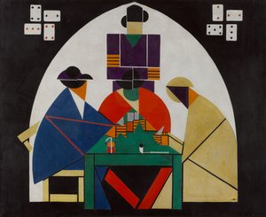 Les Joueurs de Cartes - Theo van Doesburg