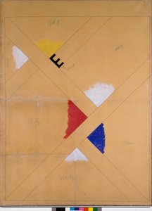 Affiche inachevée pour l
