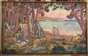 Baigneurs près de la mer, 1907-08 - Théo van Rysselberghe