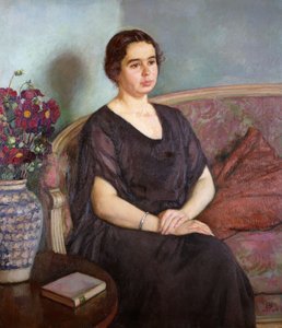 Portrait de Madame Dubois - Théo van Rysselberghe
