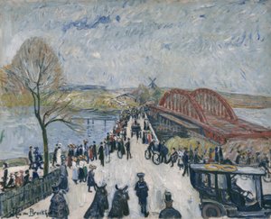 Ouverture solennelle du pont Havel près de Baumgartenbrück - Theo von Brockhusen